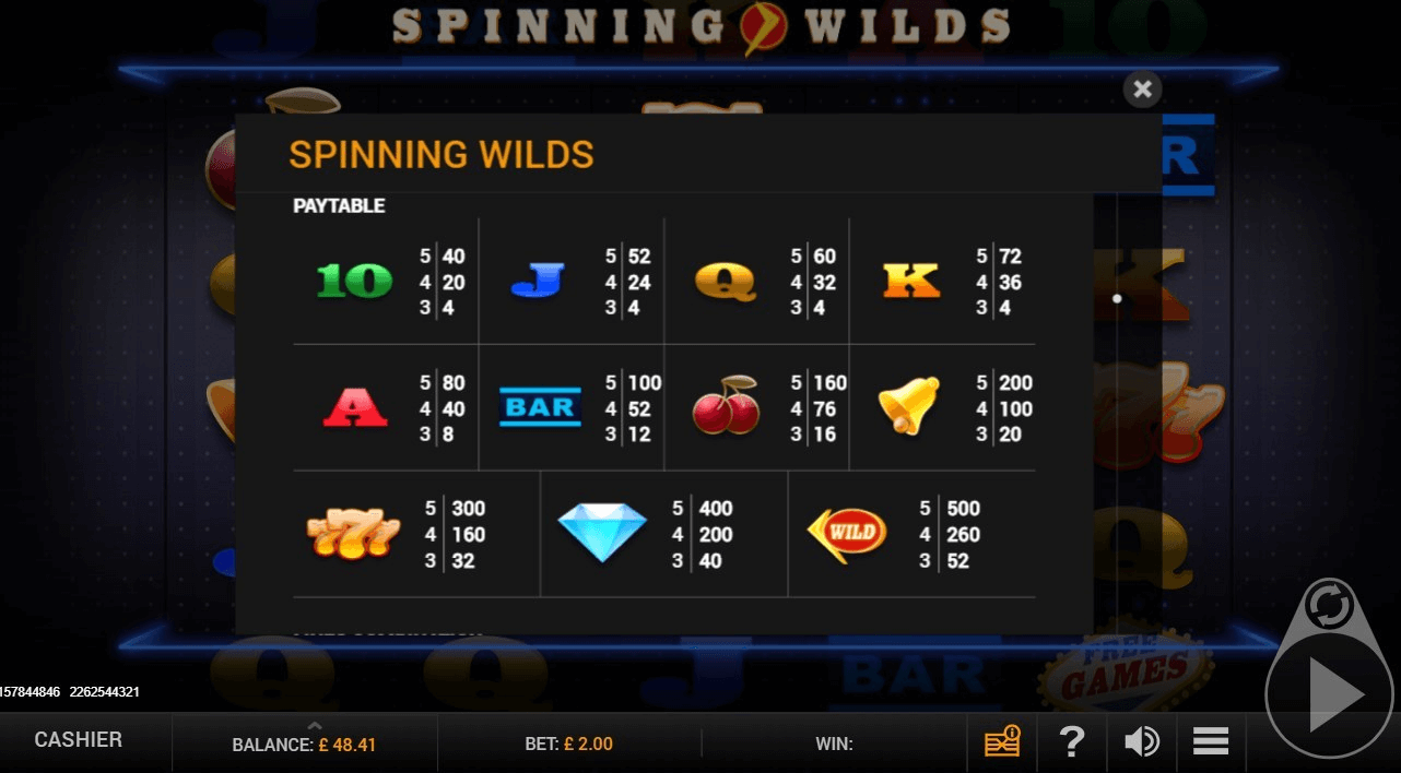 Spinning Wilds 3